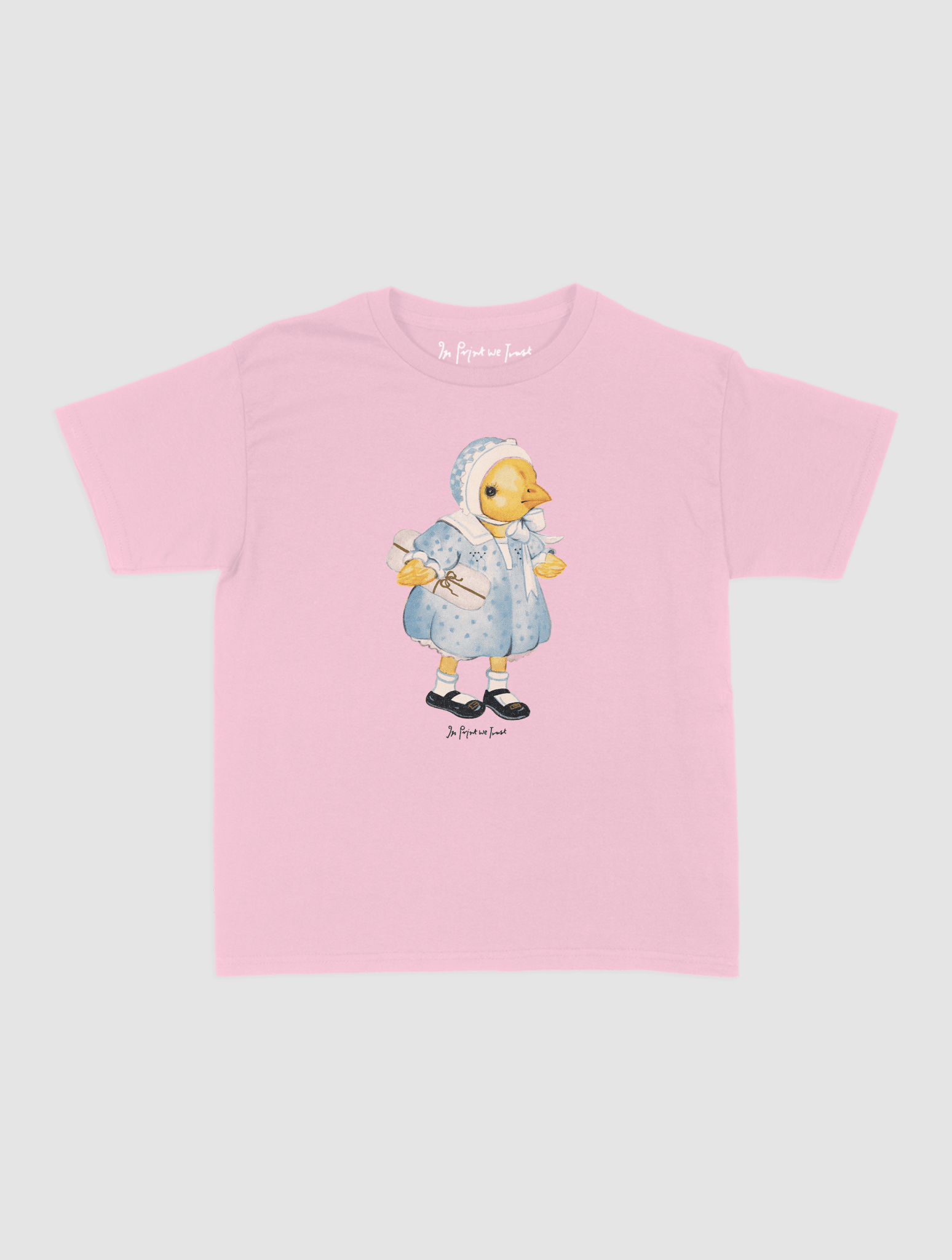 sunday best baby tee - In Print We Trust
