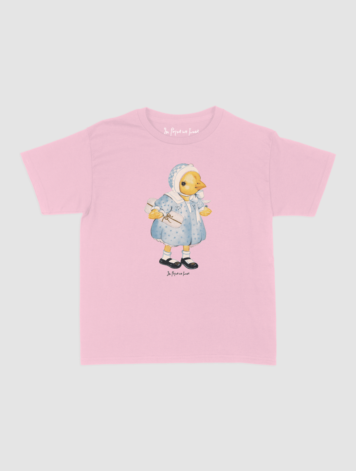 sunday best baby tee - In Print We Trust