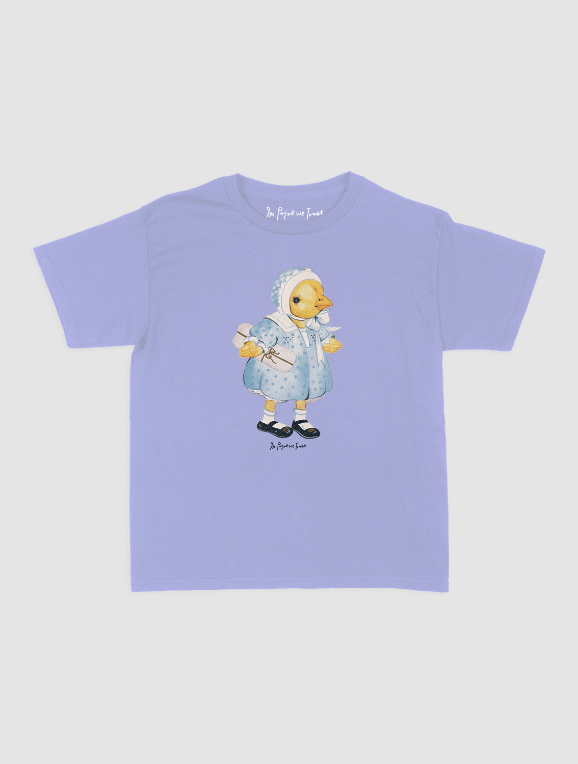 sunday best baby tee - In Print We Trust