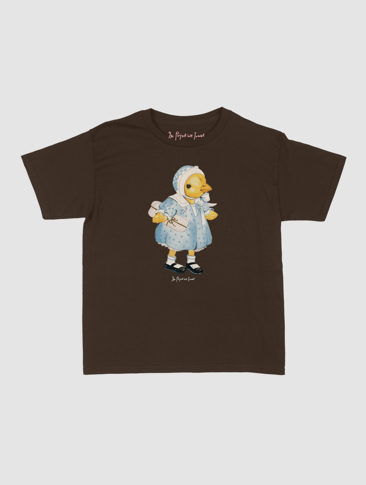 sunday best baby tee - In Print We Trust