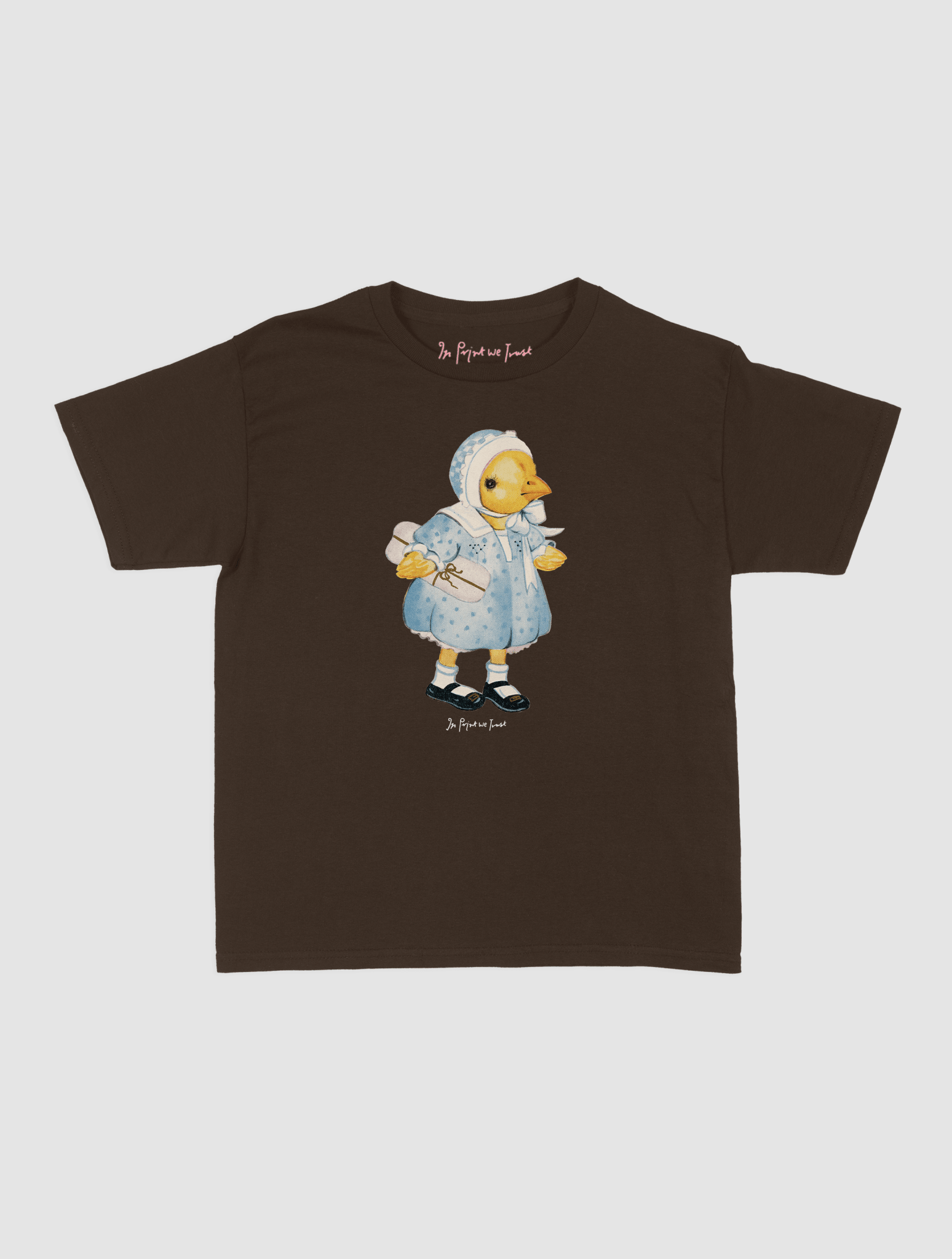 sunday best baby tee - In Print We Trust