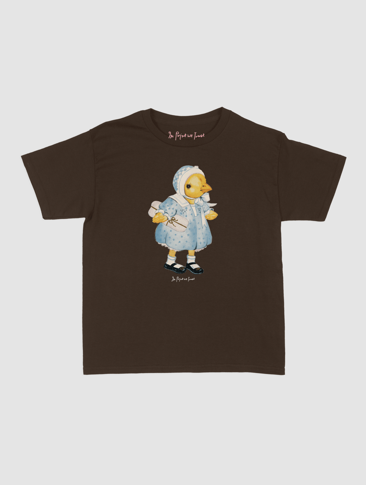 sunday best baby tee - In Print We Trust