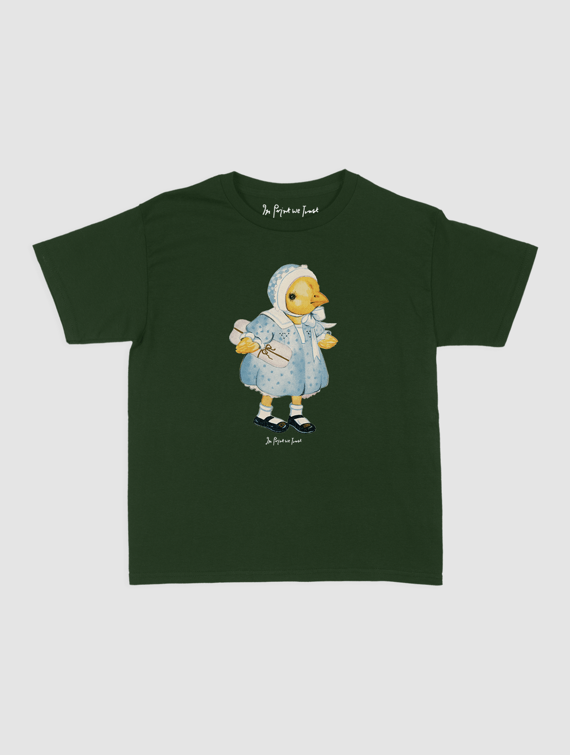 sunday best baby tee - In Print We Trust