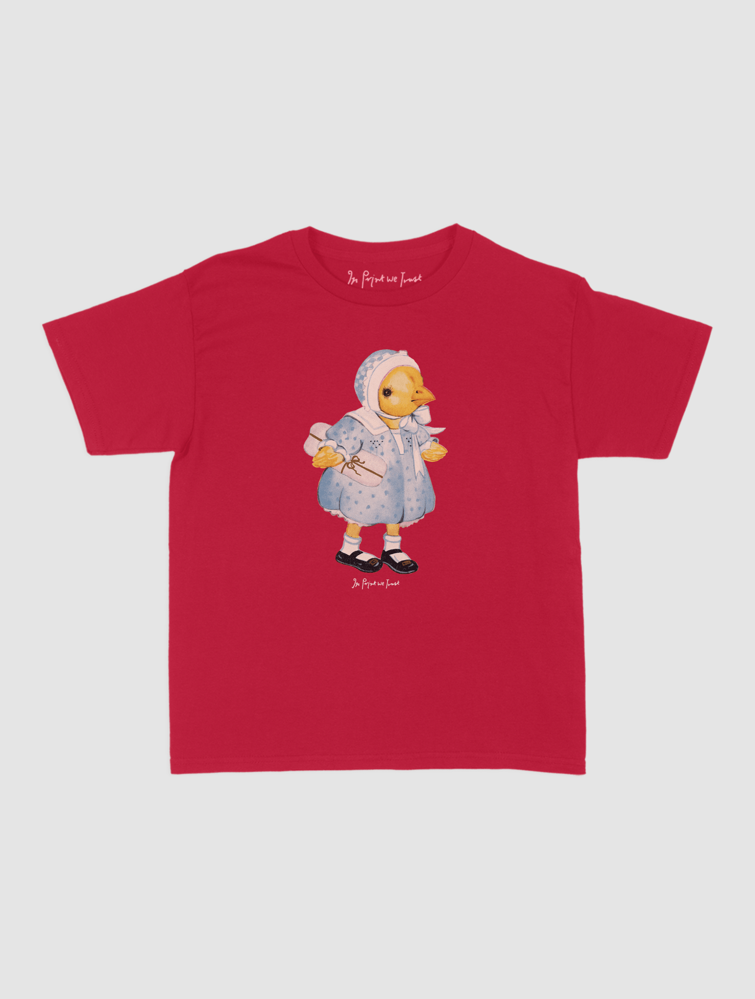 sunday best baby tee - In Print We Trust