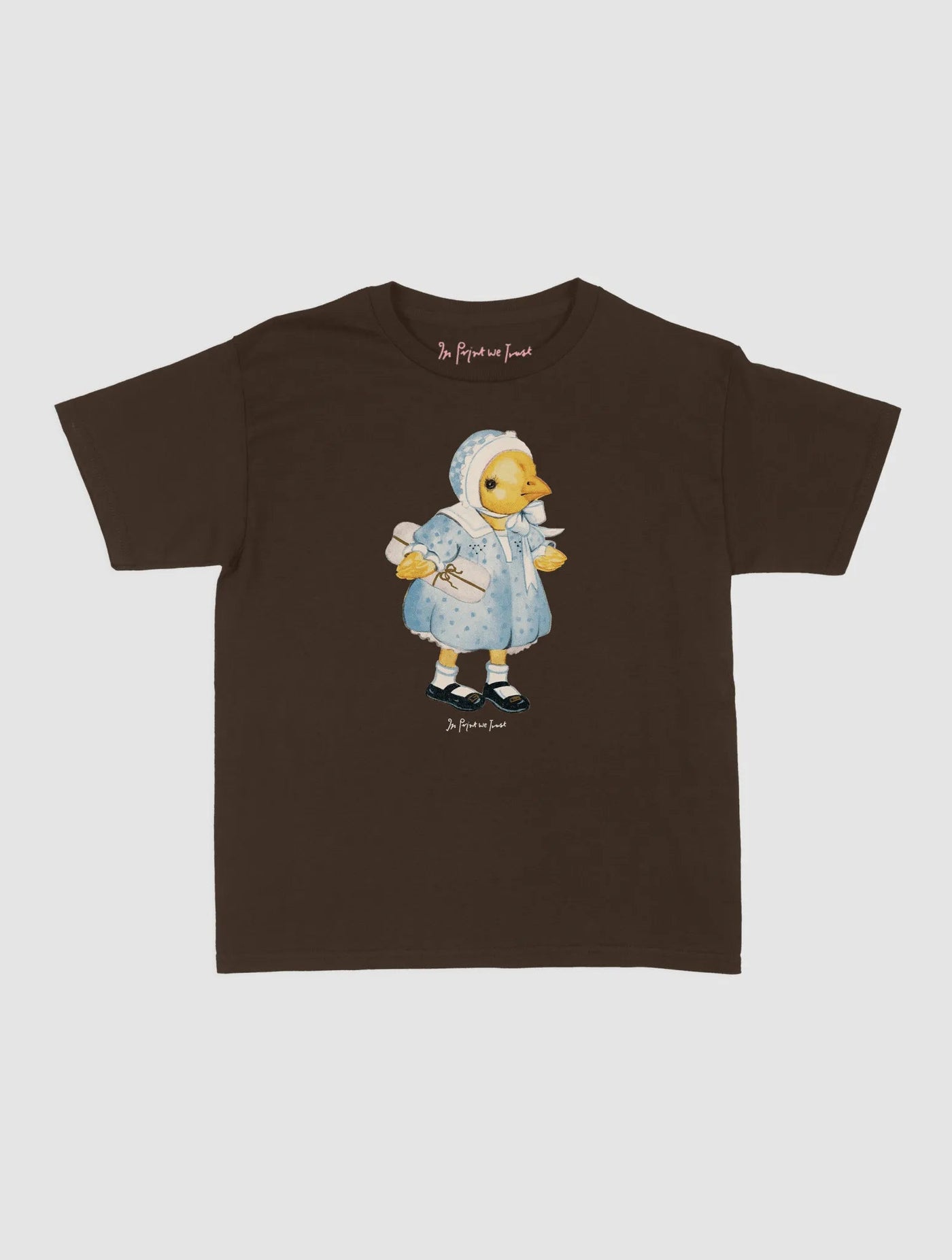 sunday best baby tee - In Print We Trust