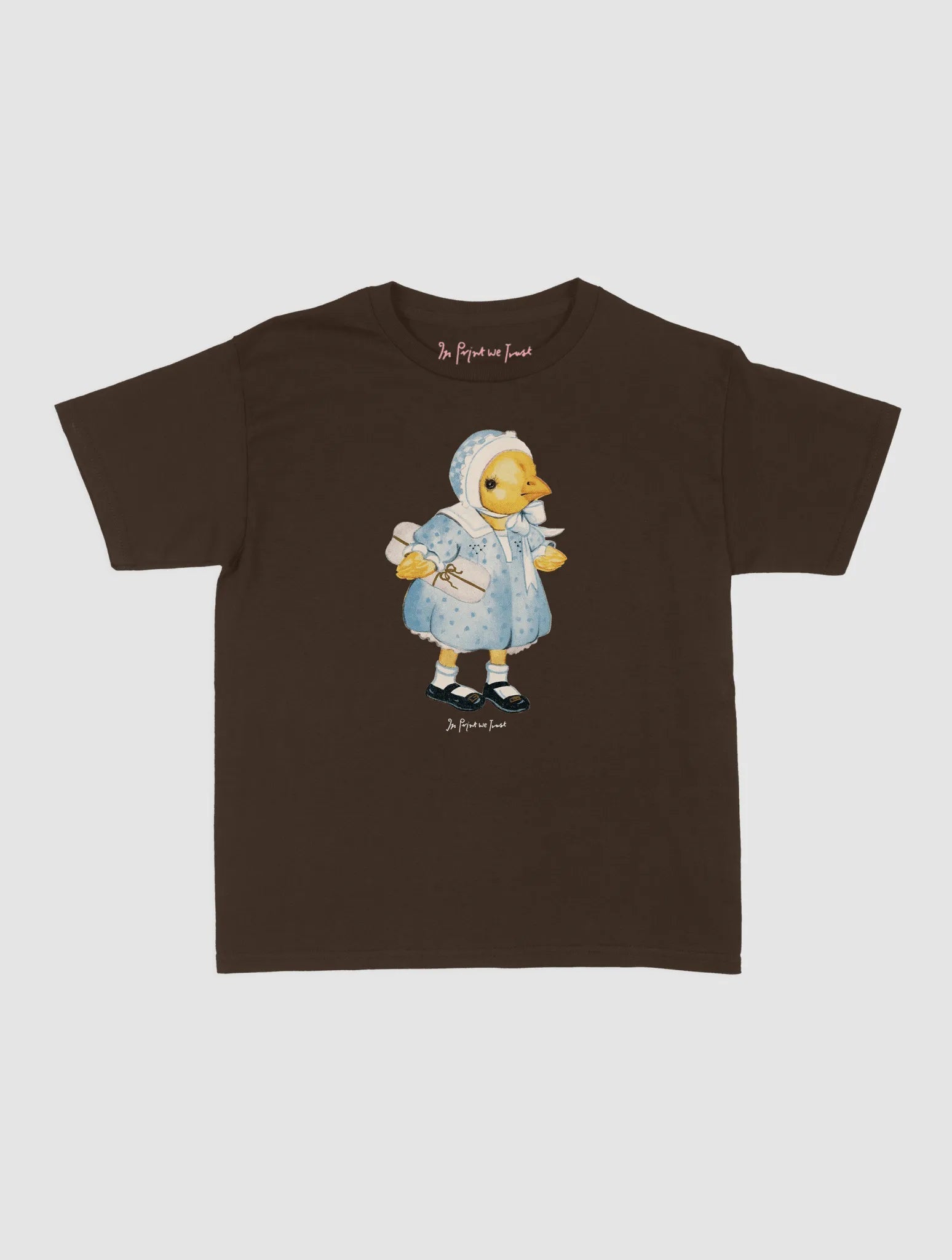sunday best baby tee - In Print We Trust