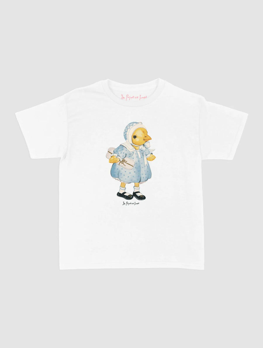 sunday best baby tee - In Print We Trust