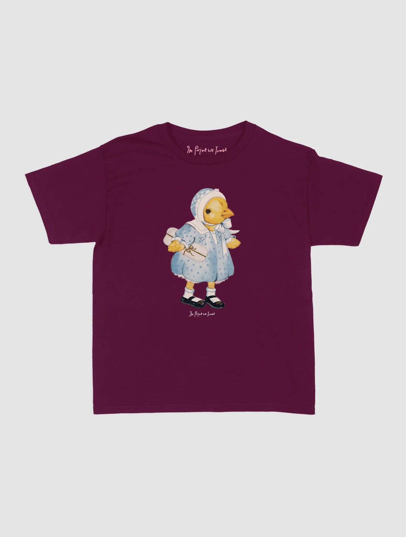 sunday best baby tee - In Print We Trust
