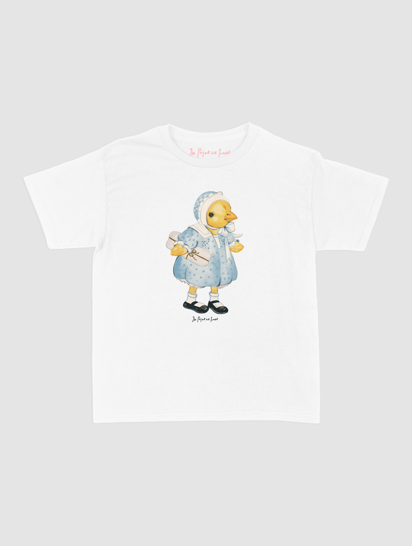 sunday best baby tee - In Print We Trust