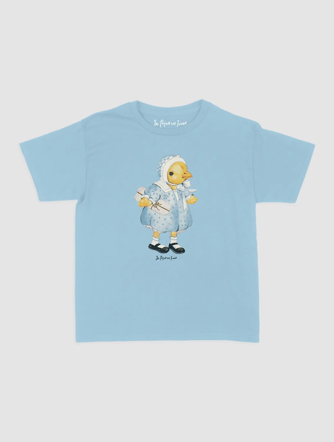 sunday best baby tee - In Print We Trust