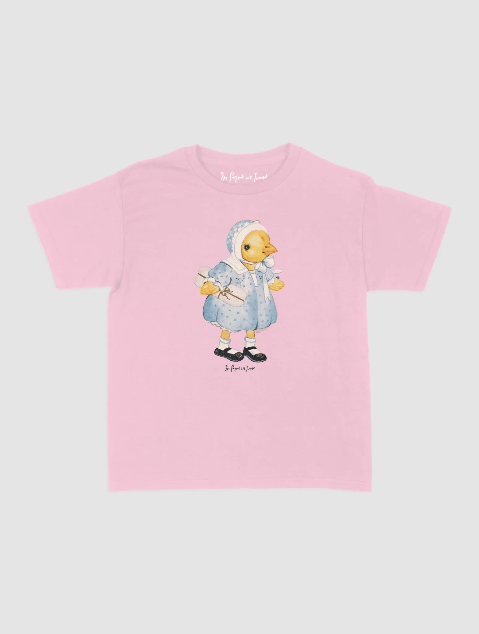 sunday best baby tee - In Print We Trust