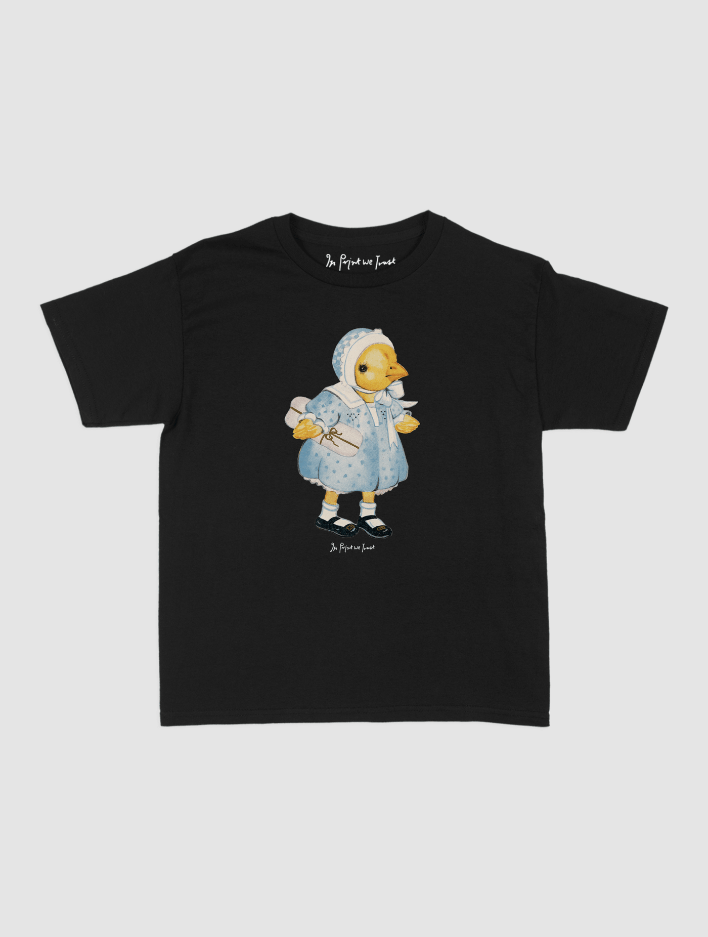 sunday best baby tee - In Print We Trust