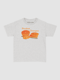 sunkist oranges baby tee - In Print We Trust