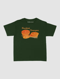 sunkist oranges baby tee - In Print We Trust