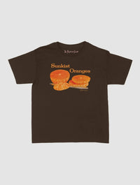 sunkist oranges baby tee - In Print We Trust