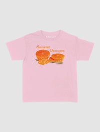 sunkist oranges baby tee - In Print We Trust