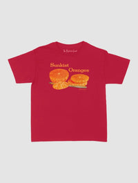 sunkist oranges baby tee - In Print We Trust