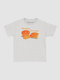 sunkist oranges baby tee - In Print We Trust