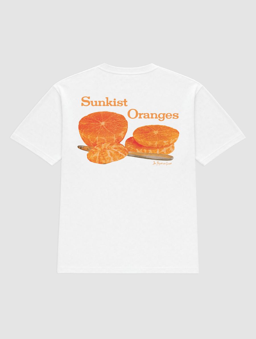 sunkist oranges heavyweight tee - In Print We Trust