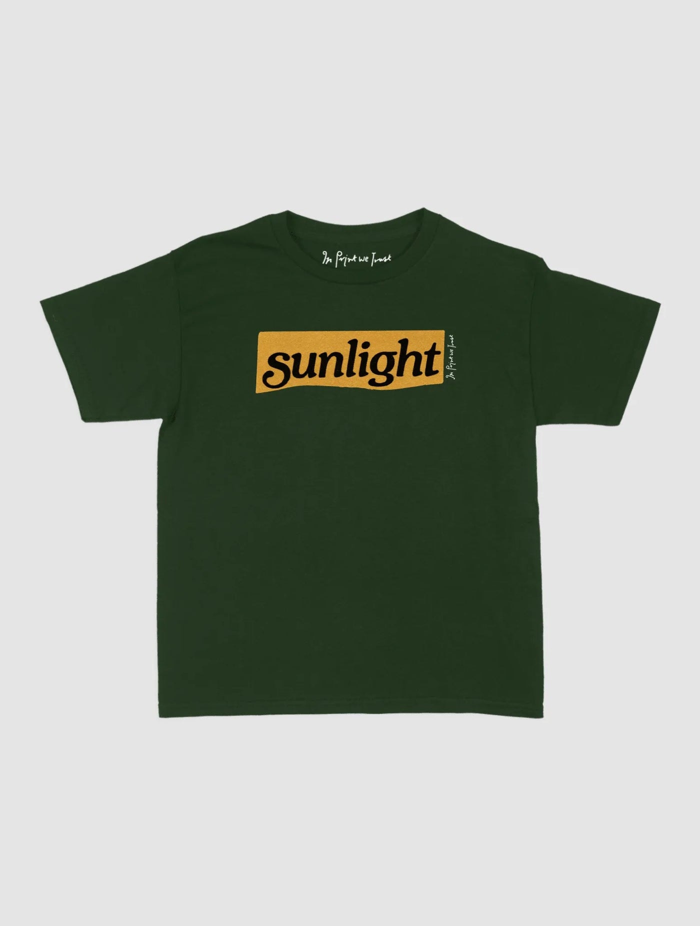 sunlight baby tee - In Print We Trust