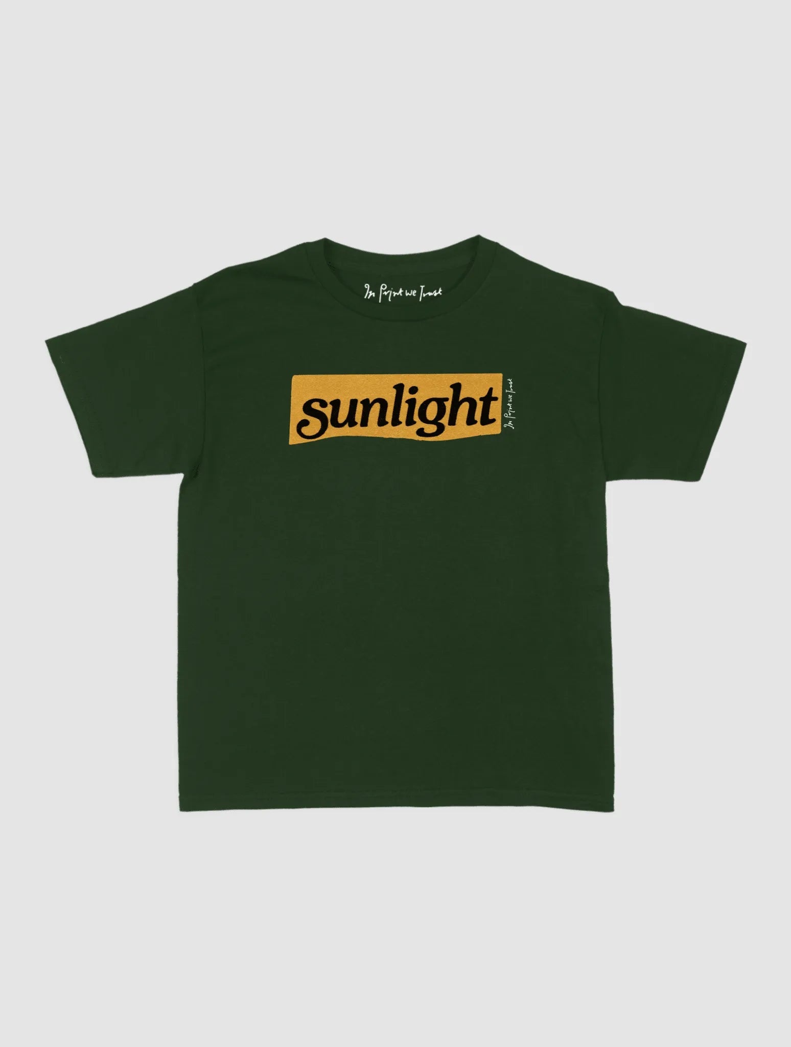 sunlight baby tee - In Print We Trust