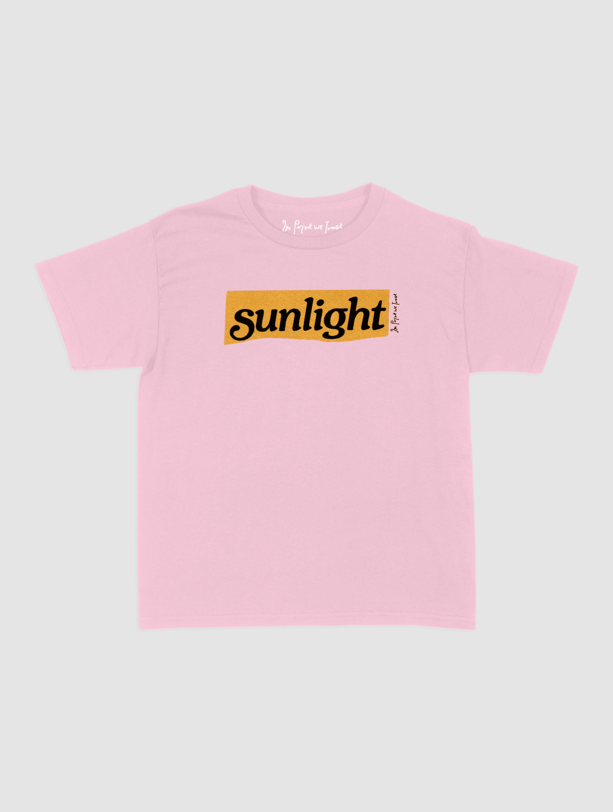 sunlight baby tee - In Print We Trust