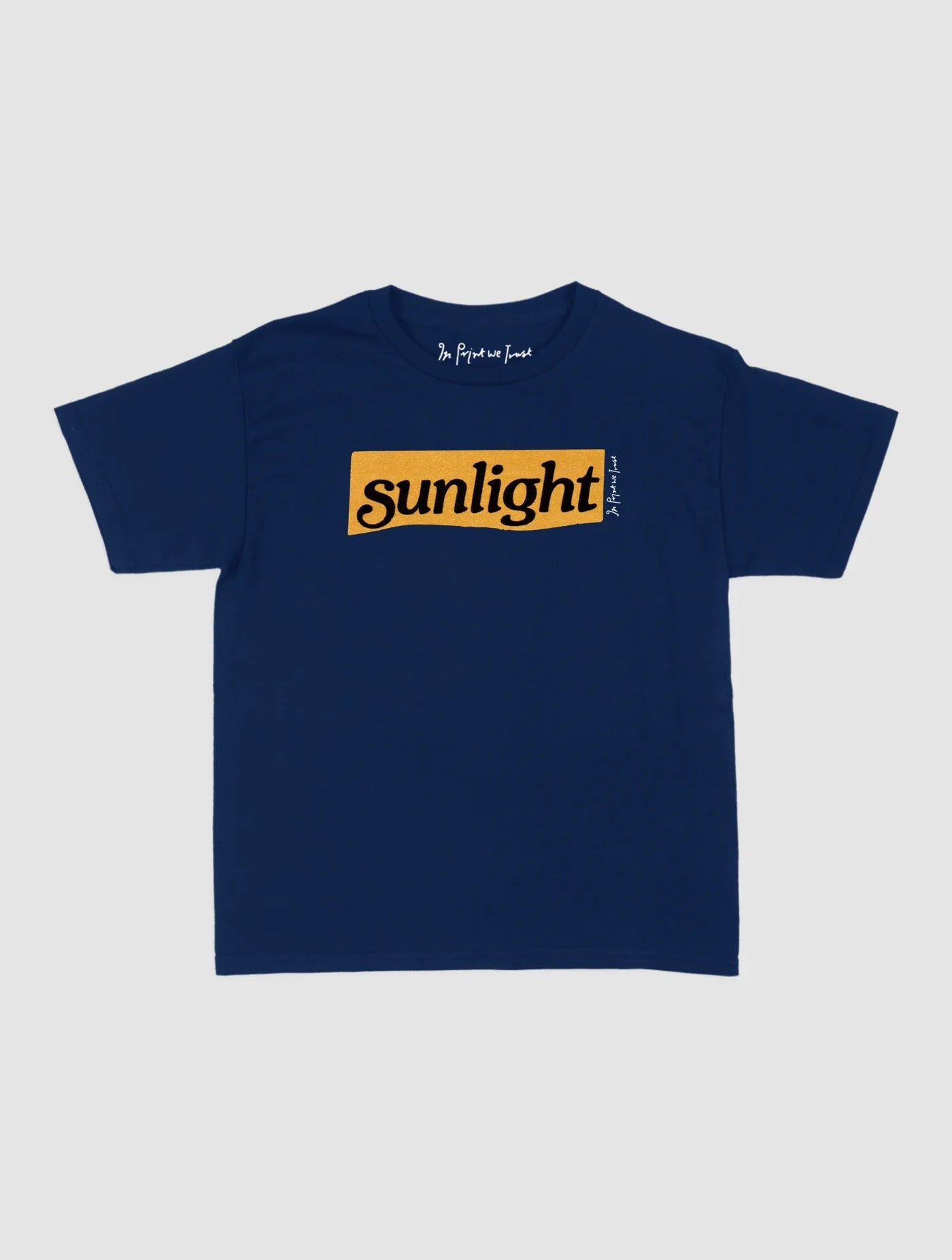 sunlight baby tee - In Print We Trust