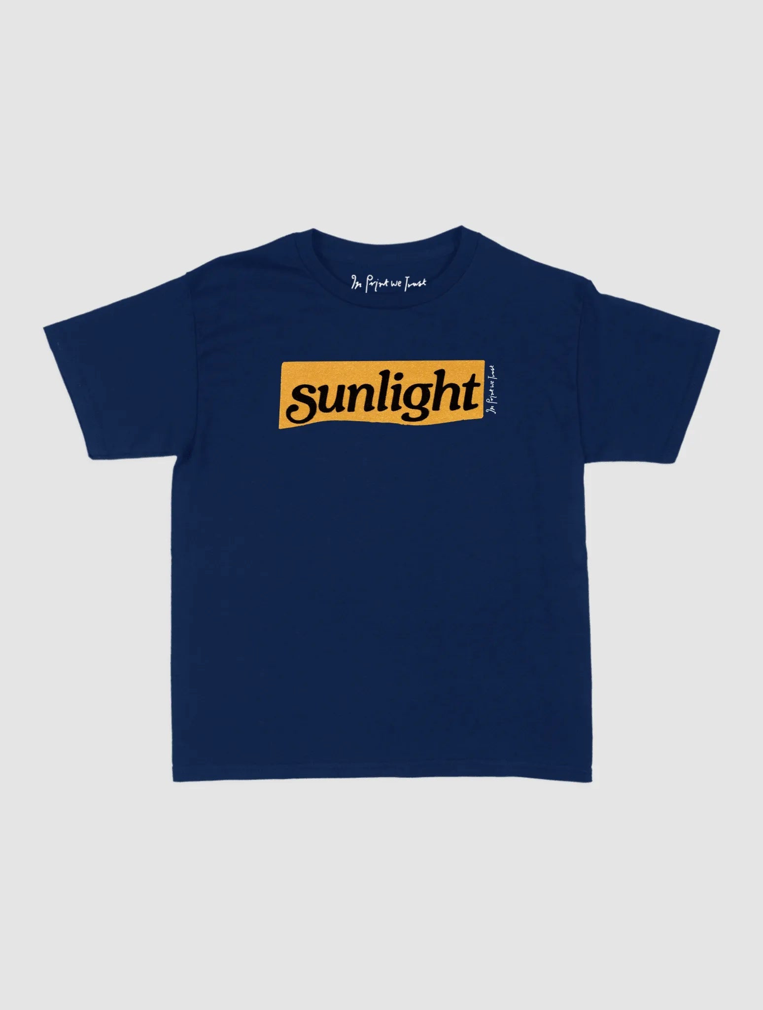 sunlight baby tee - In Print We Trust
