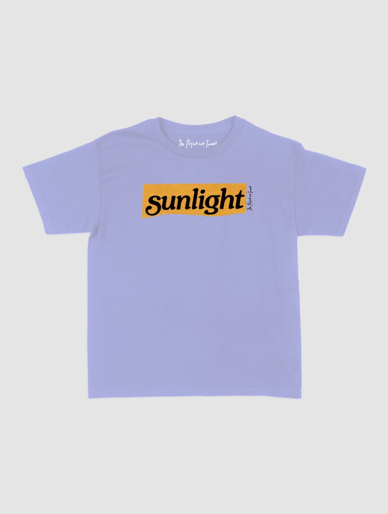 sunlight baby tee - In Print We Trust