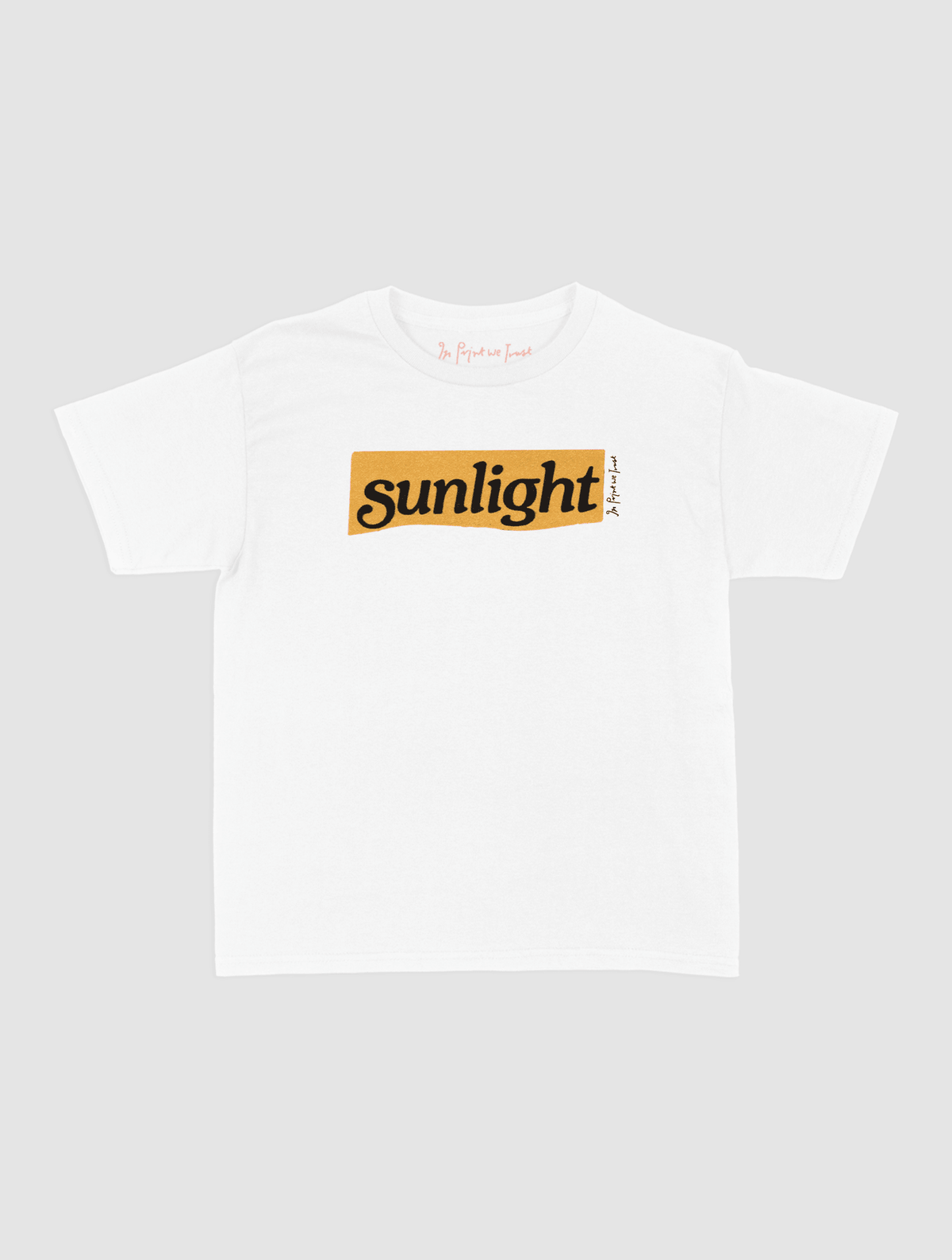 sunlight baby tee - In Print We Trust