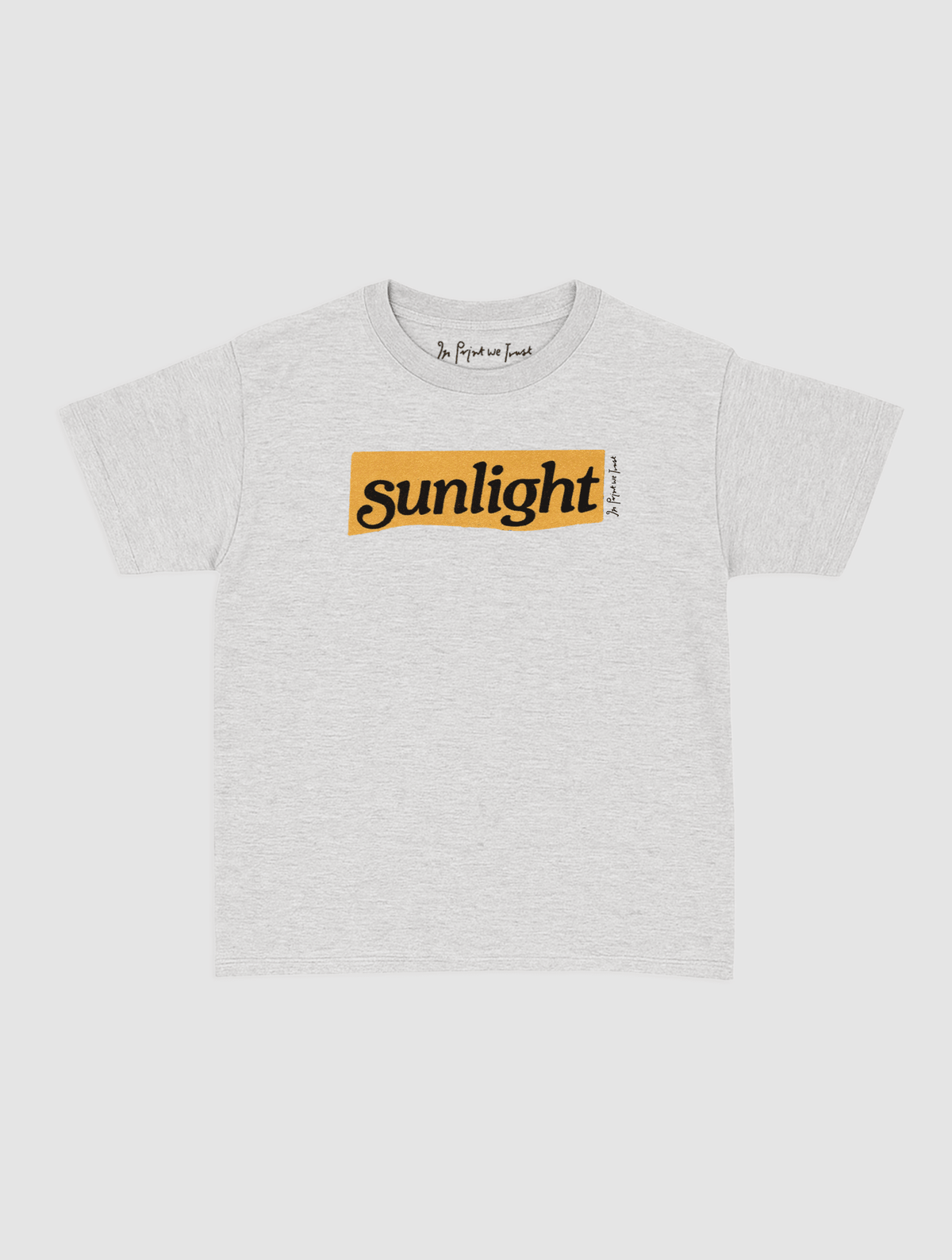 sunlight baby tee - In Print We Trust