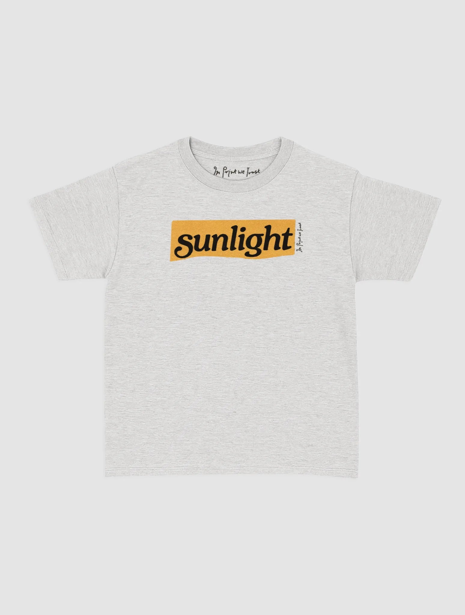sunlight baby tee - In Print We Trust