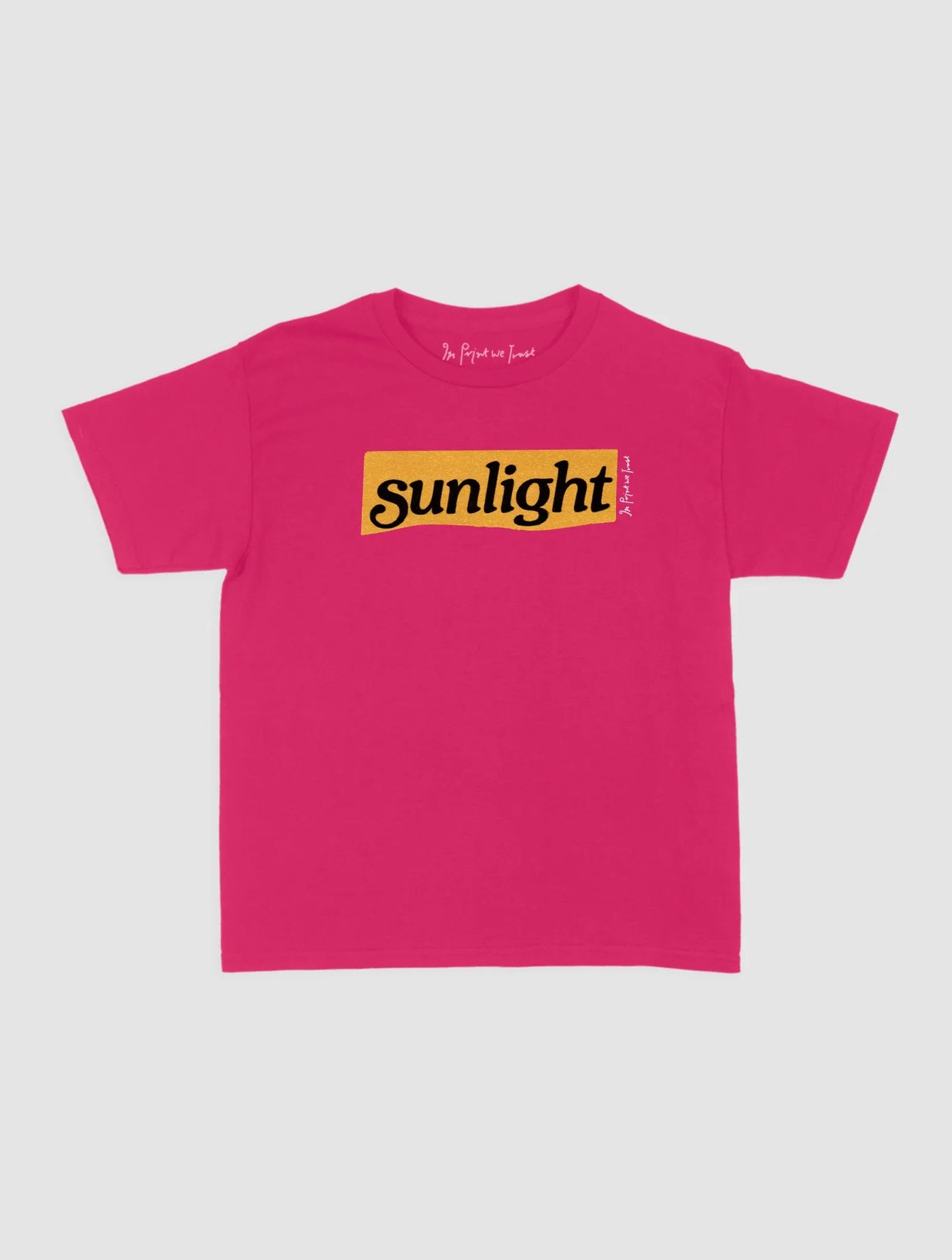 sunlight baby tee - In Print We Trust