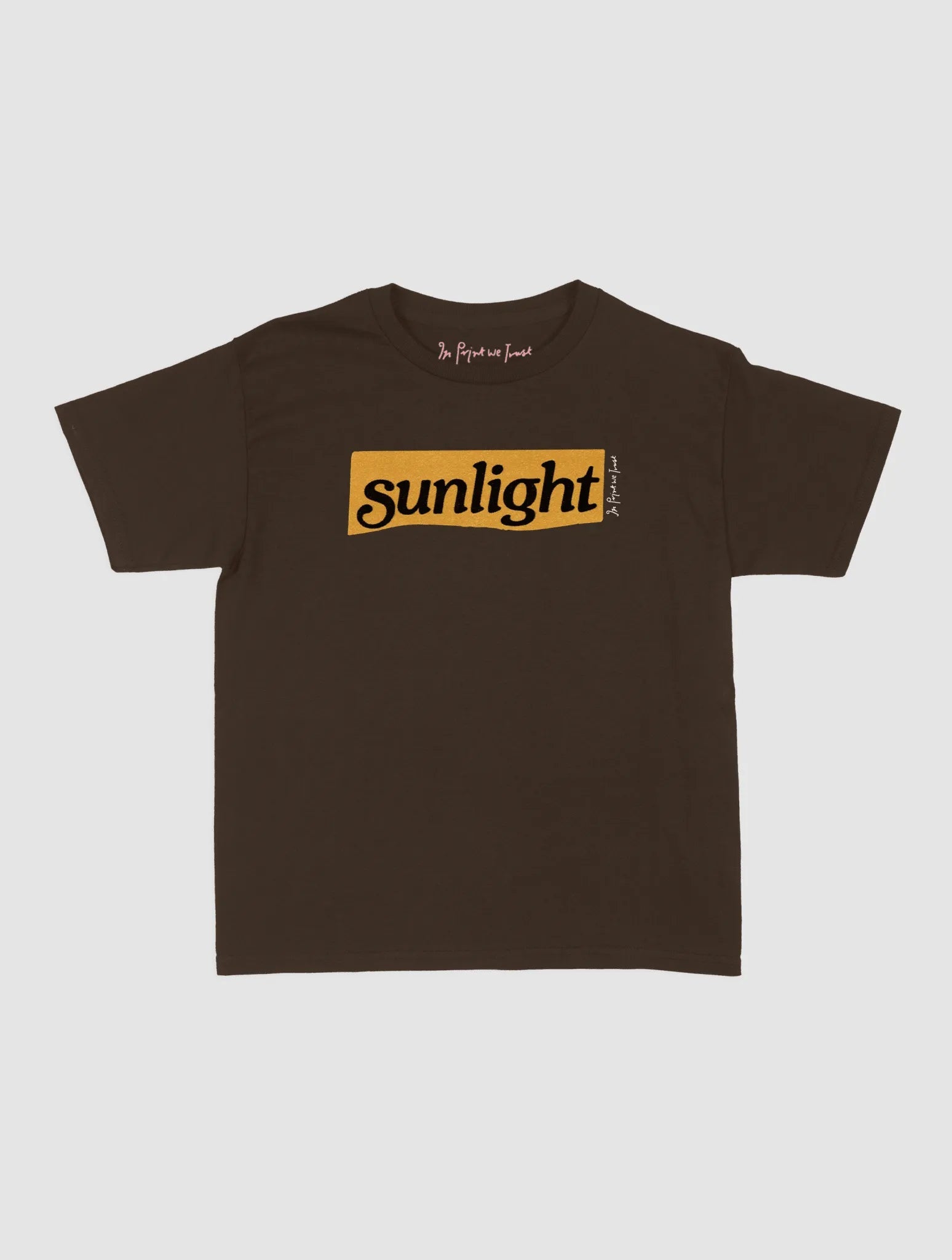 sunlight baby tee - In Print We Trust