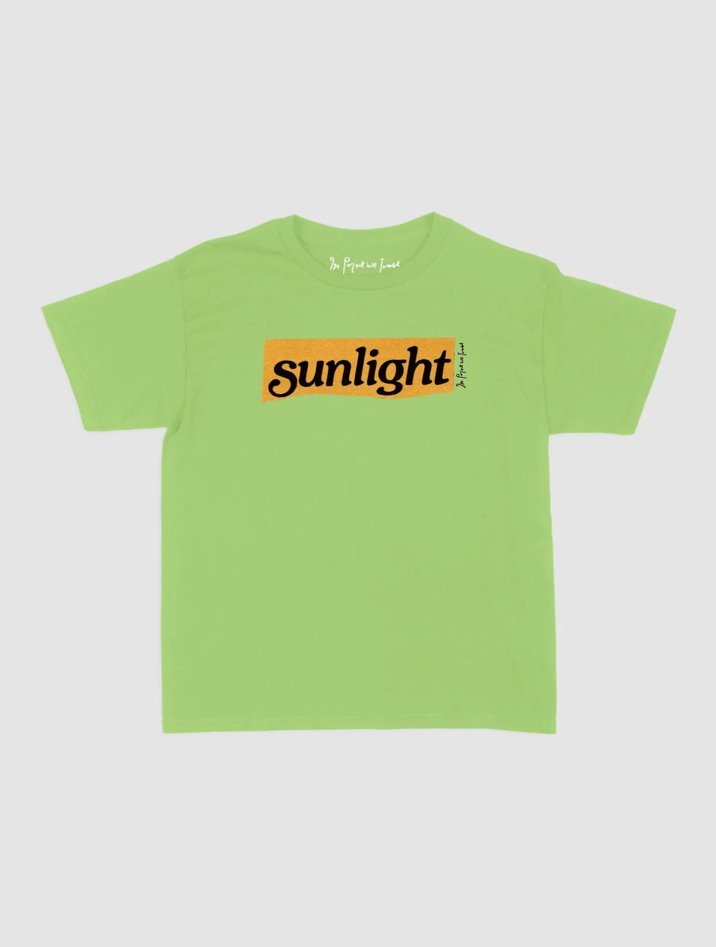 sunlight baby tee - In Print We Trust