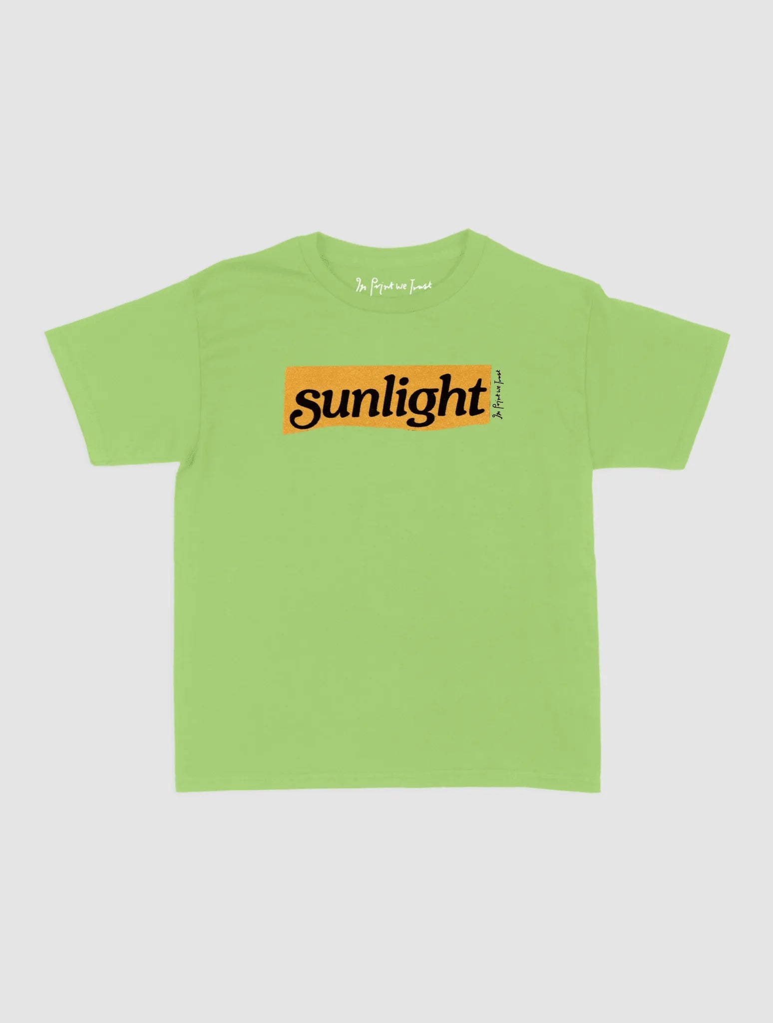 sunlight baby tee - In Print We Trust