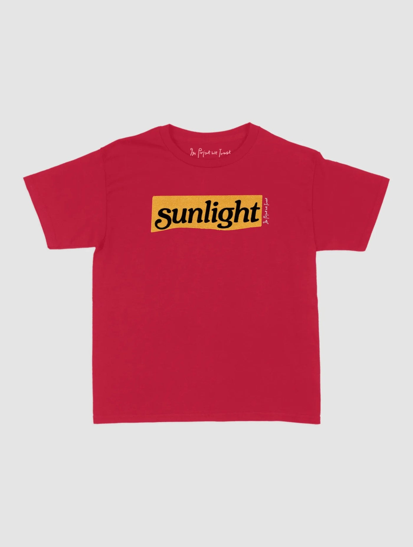 sunlight baby tee - In Print We Trust