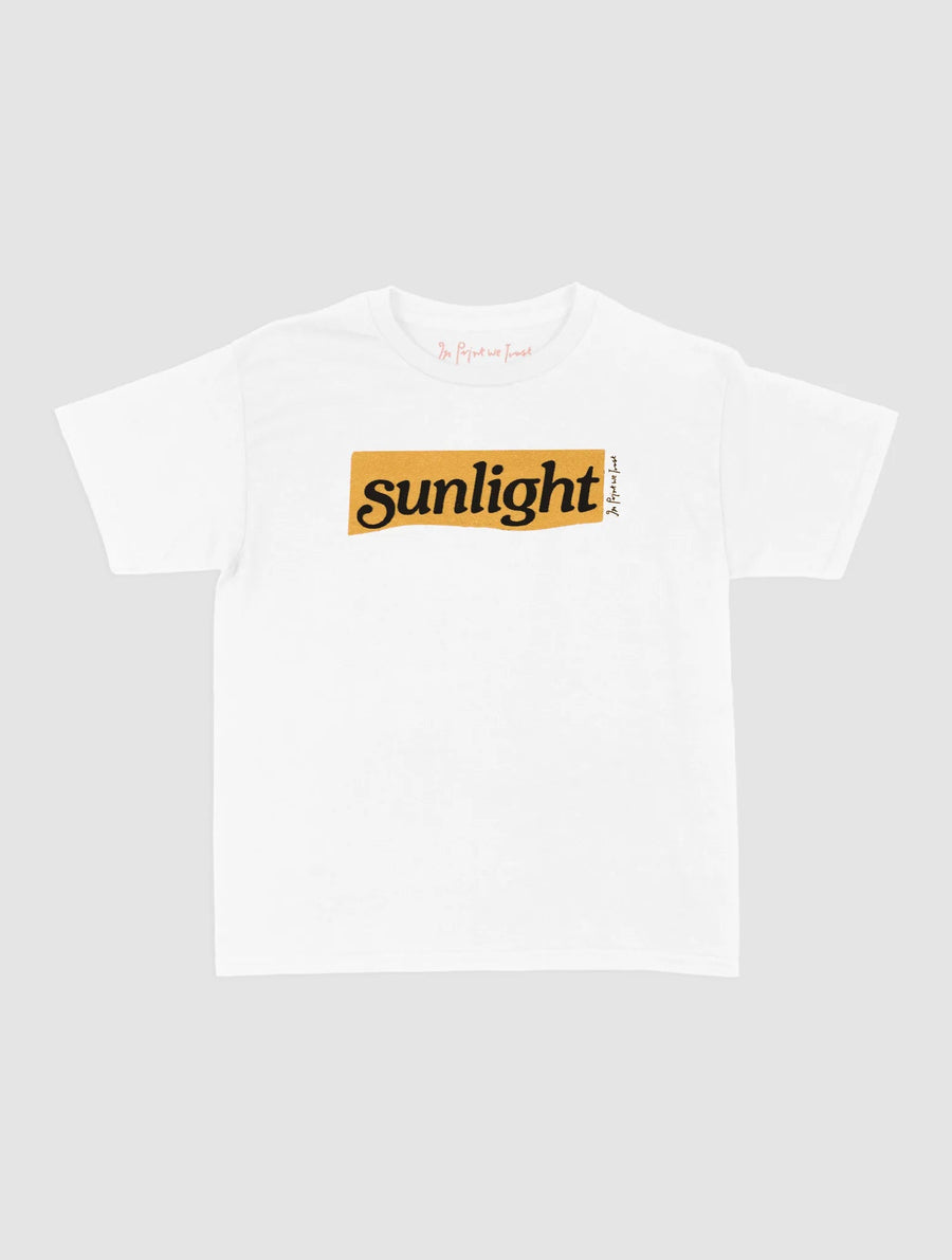 sunlight baby tee - In Print We Trust