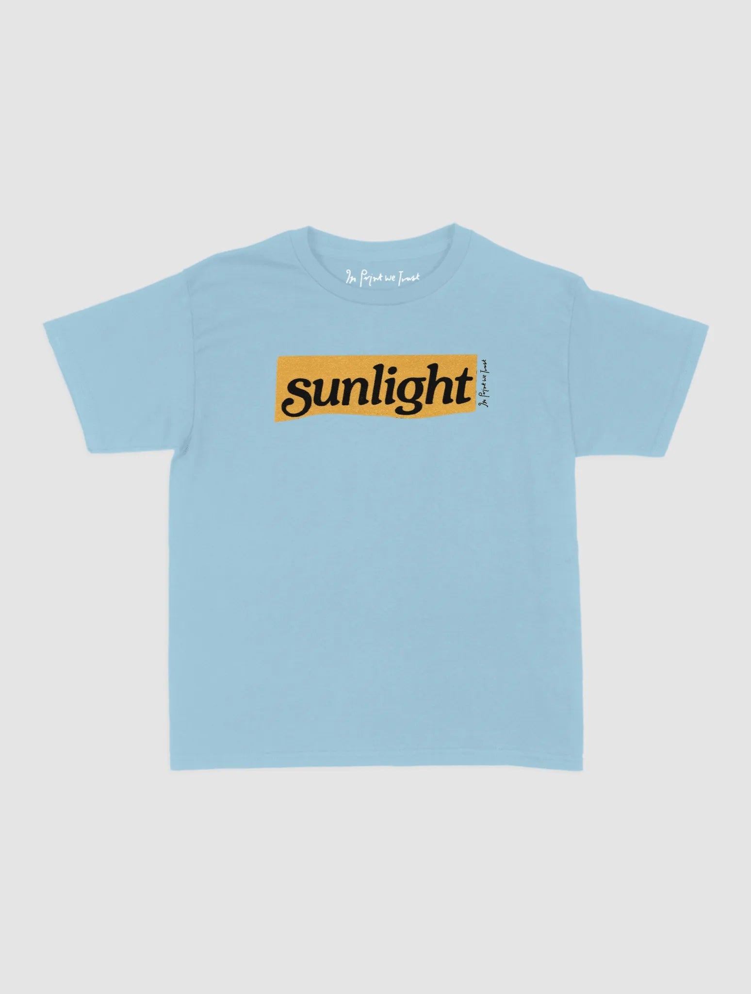 sunlight baby tee - In Print We Trust