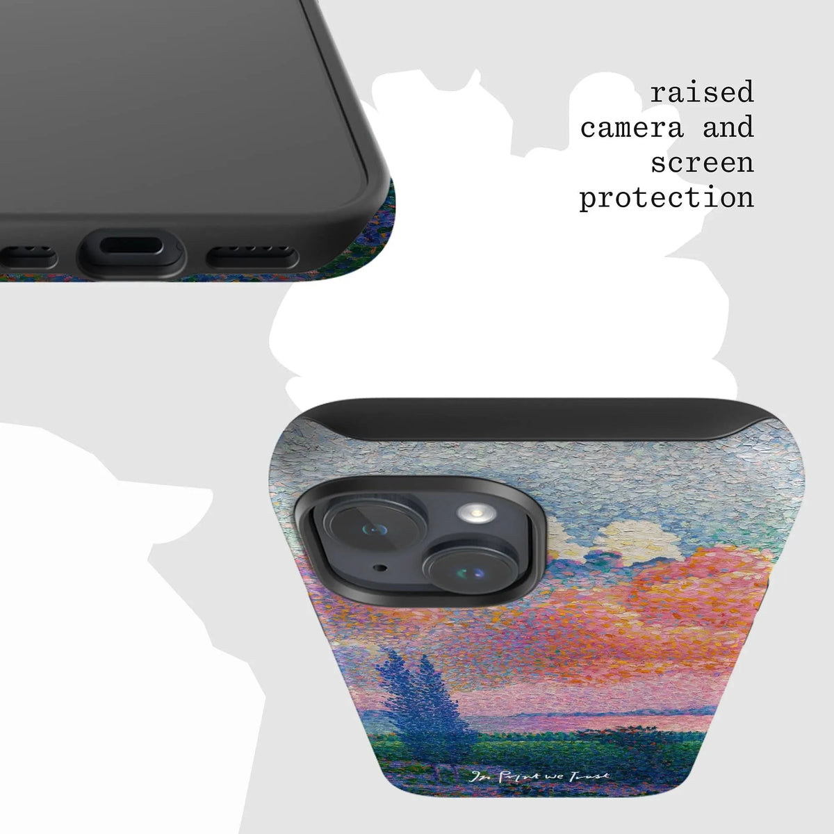 sunrise tough iPhone case - In Print We Trust
