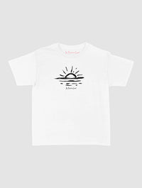 sunset baby tee - In Print We Trust