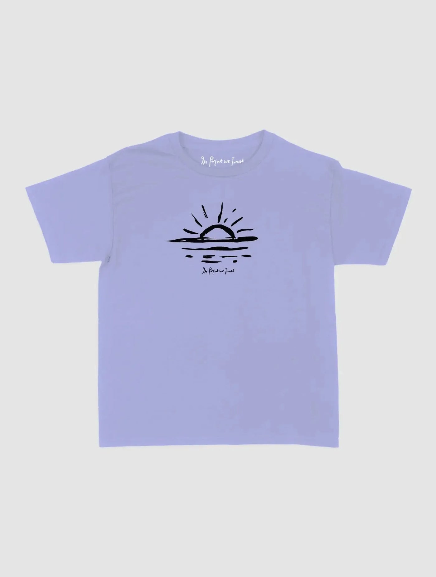 sunset baby tee - In Print We Trust