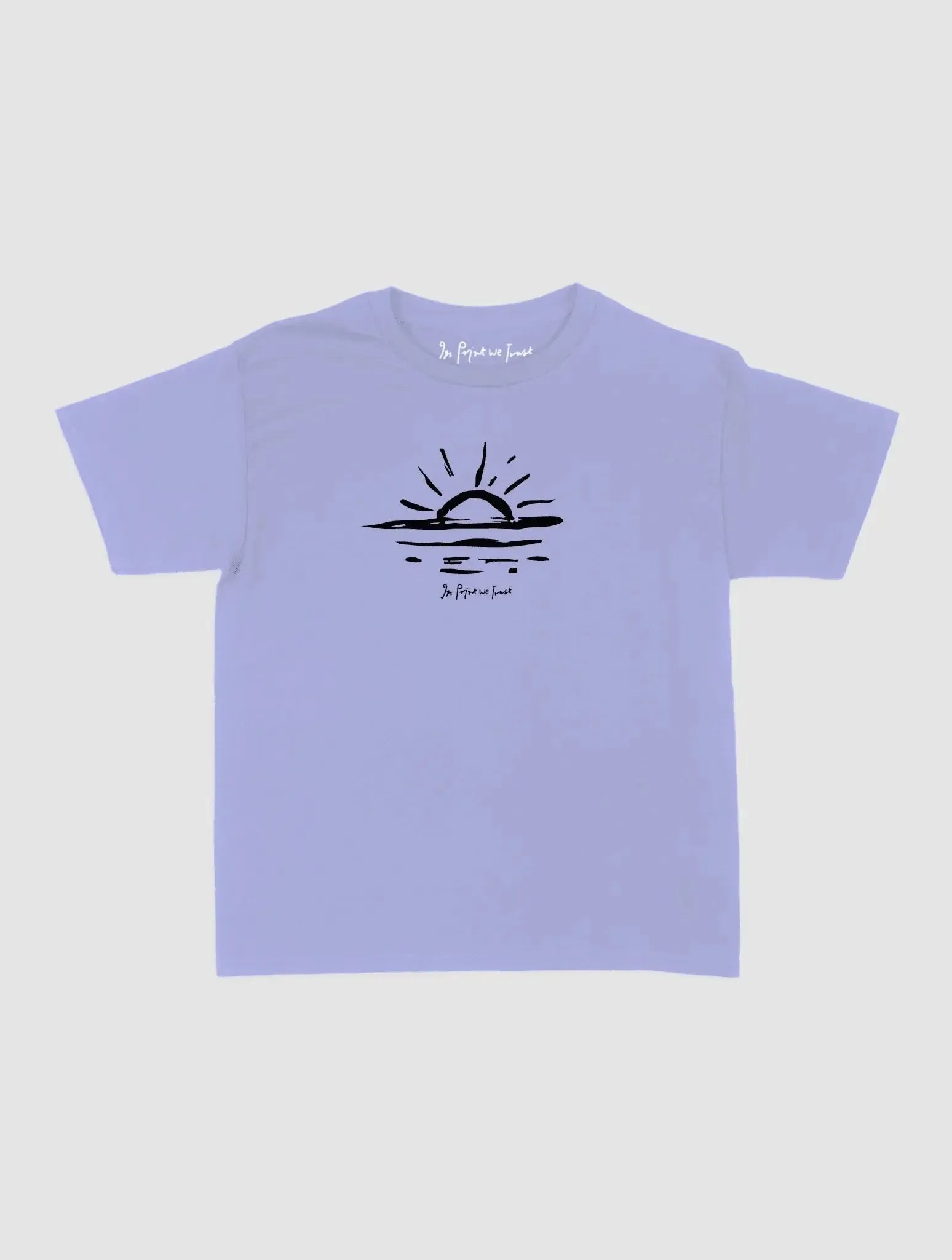 sunset baby tee - In Print We Trust