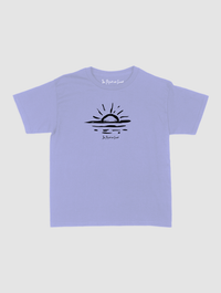 sunset baby tee - In Print We Trust