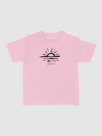 sunset baby tee - In Print We Trust
