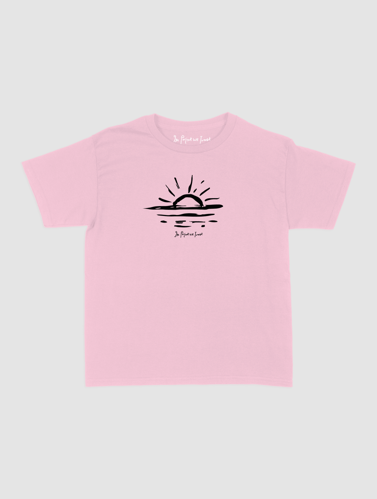 sunset baby tee - In Print We Trust