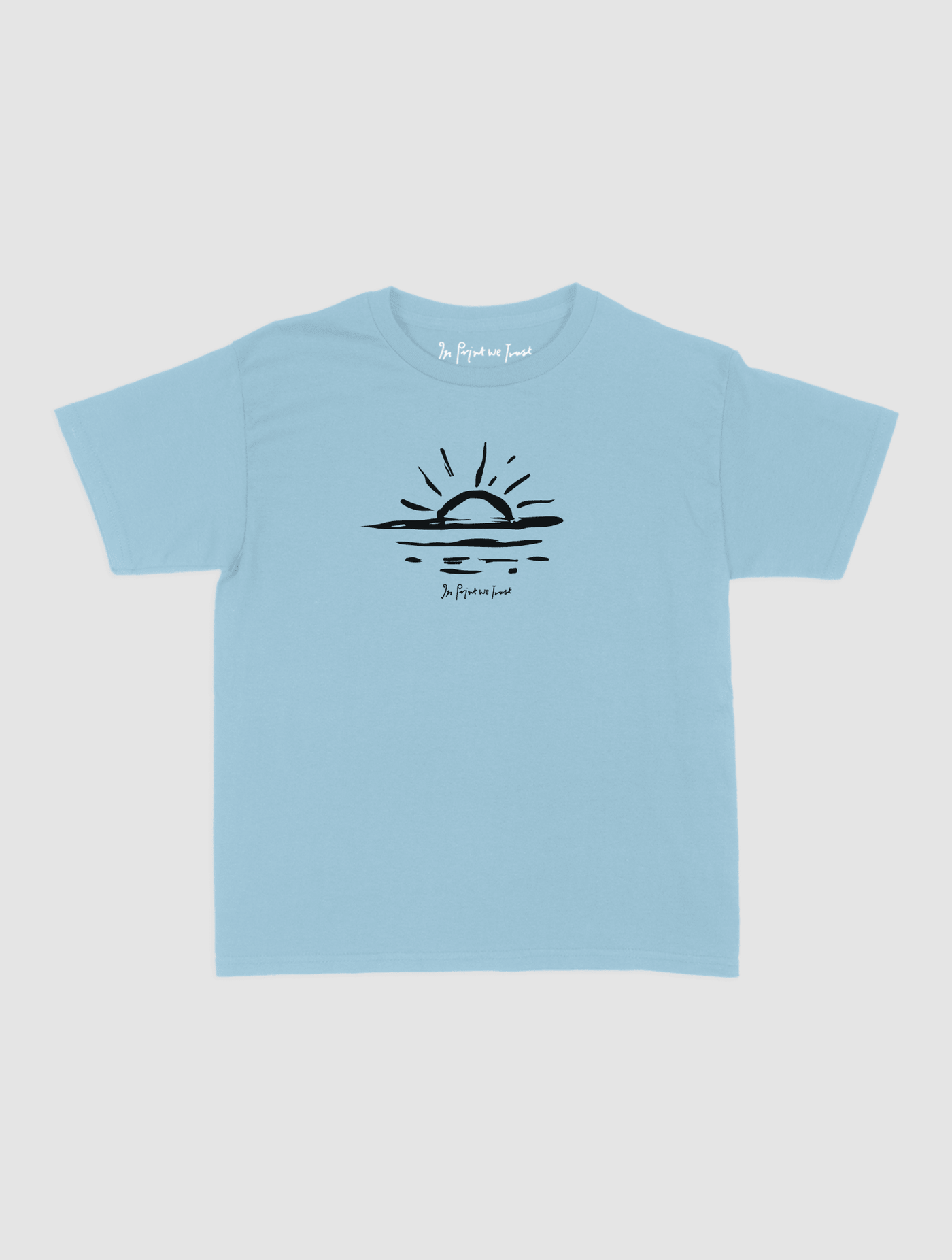 sunset baby tee - In Print We Trust