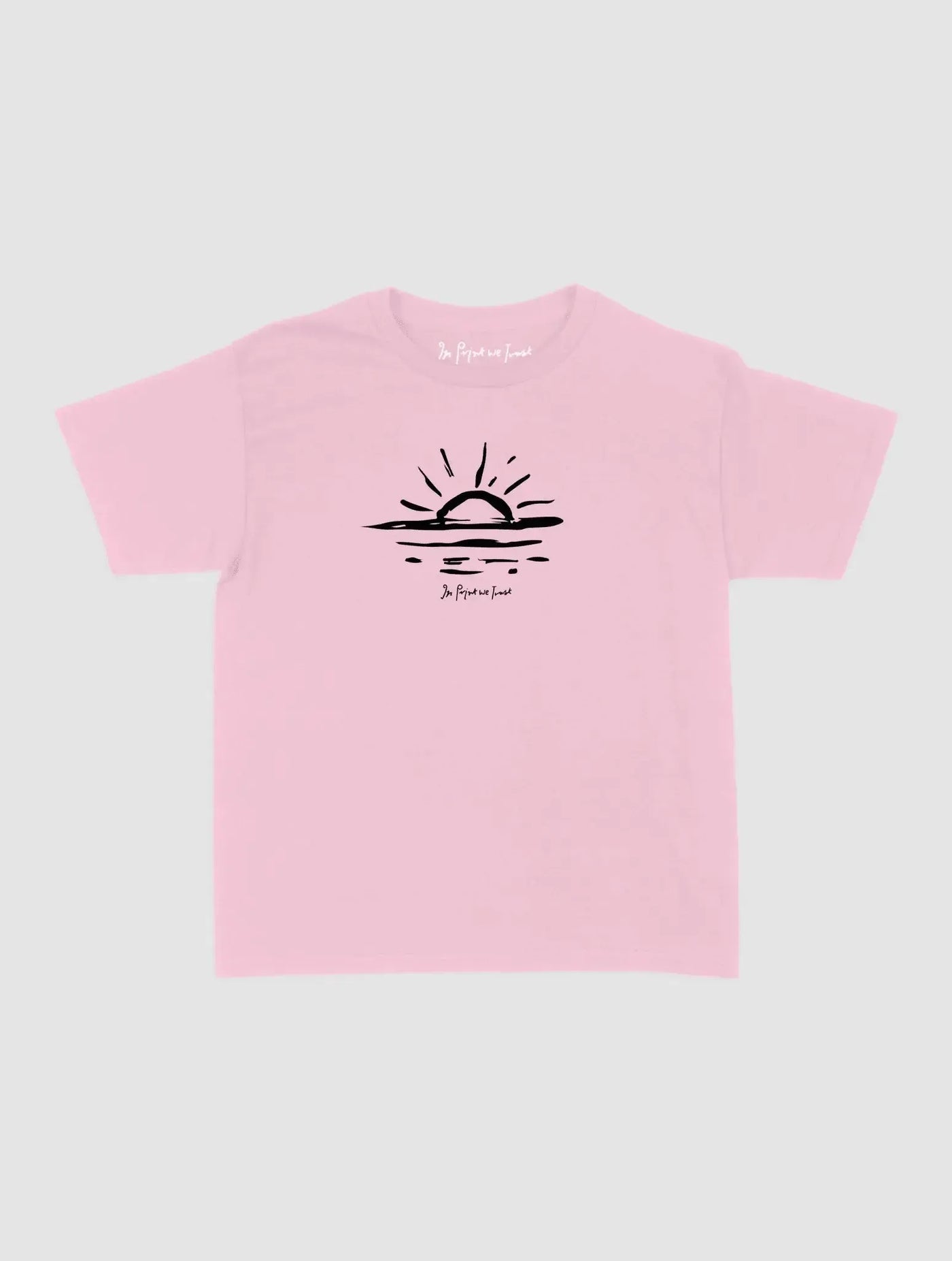 sunset baby tee - In Print We Trust