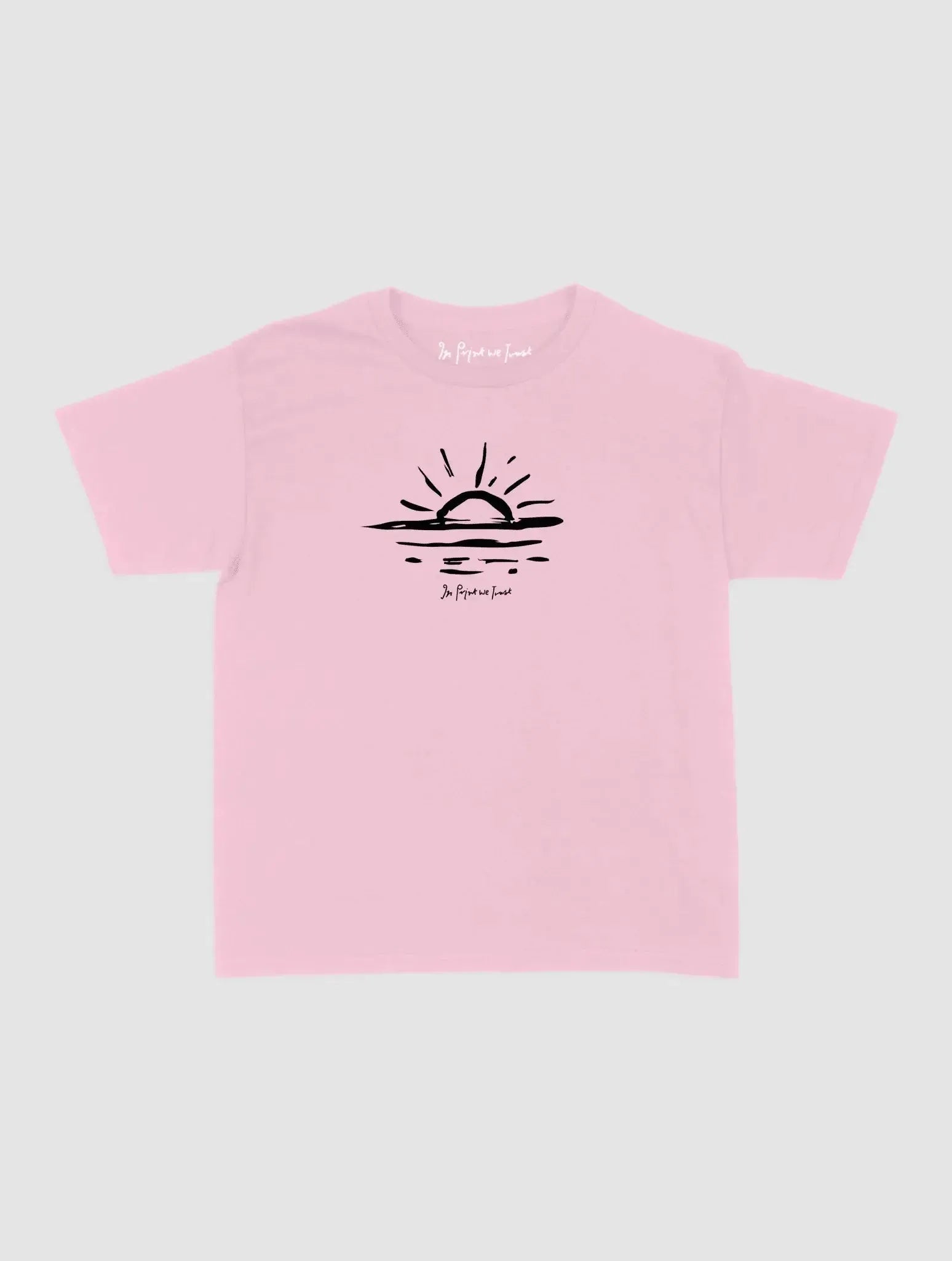 sunset baby tee - In Print We Trust