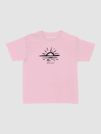 sunset baby tee - In Print We Trust
